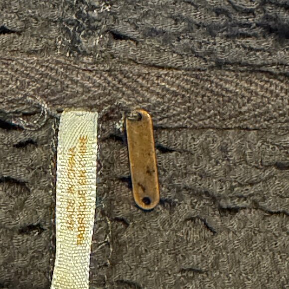 Free People Dark Gray Doiley-Knit Lace Oversized Hood Sweater Jacket Sz Small - Picture 6 of 13